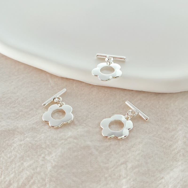 Phụ Kiện Làm Vòng Tay/Trang Sức Thủ Công DIY Màu Sắc Hoa Mận Chắc Chắn Khóa Đầu Nối Vòng Tay