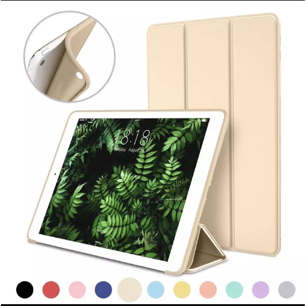 Bao da Ipad dành cho iPad Air/ iPad Air 2 Pro 9.7in Bao da silicone dẻo PKCB - Smart cover | BigBuy360 - bigbuy360.vn