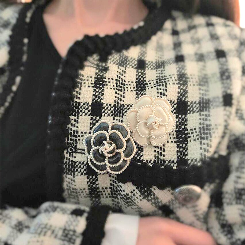 Ghim Cài Áo Hình Hoa Đính Ngọc Trai Nhân Tạo Thời Trang