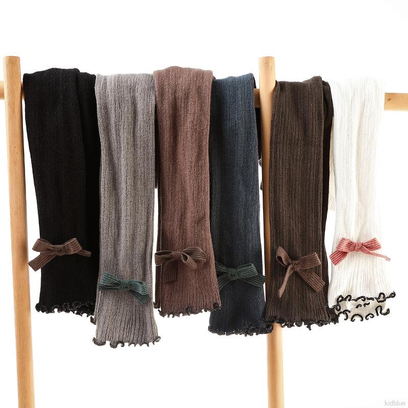 Quần Legging Đính Nơ Xinh Xắn Cho Bé Gái