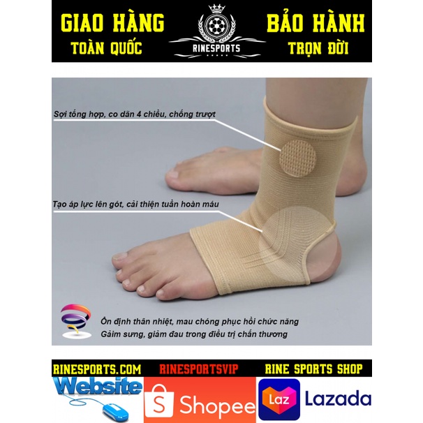 Phụ Kiện Bóng đá Bó gót PJ nhiều màu bảo vệ mắt cá chân