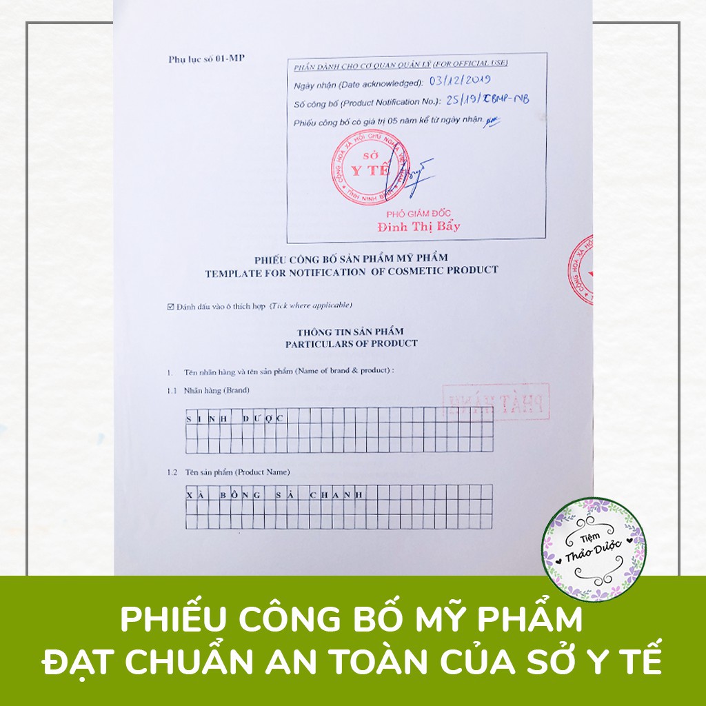 Xà bông sả chanh (100gr) cao cấp,xà bông sinh dược thiên nhiên