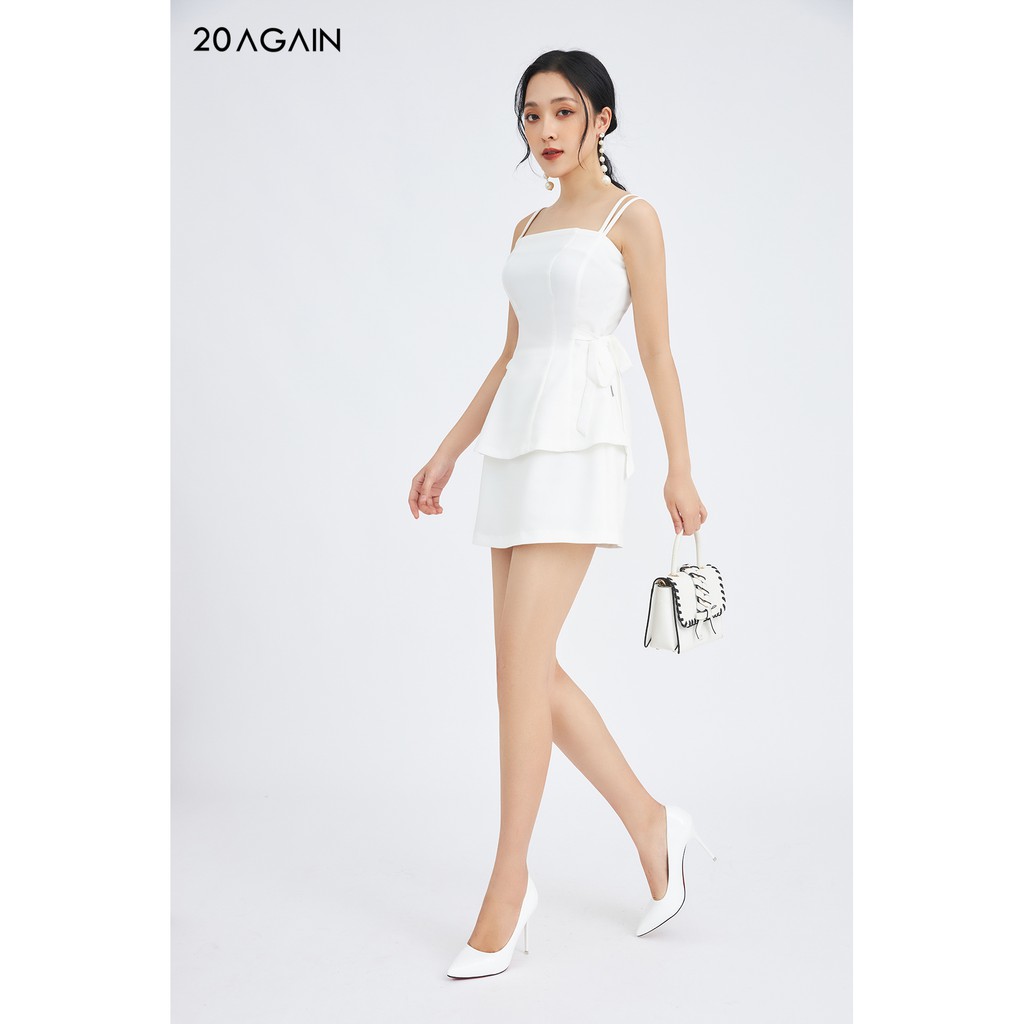 Chân váy A ngắn cạp liền chiết ly - 20 Again - JAA1094 | BigBuy360 - bigbuy360.vn