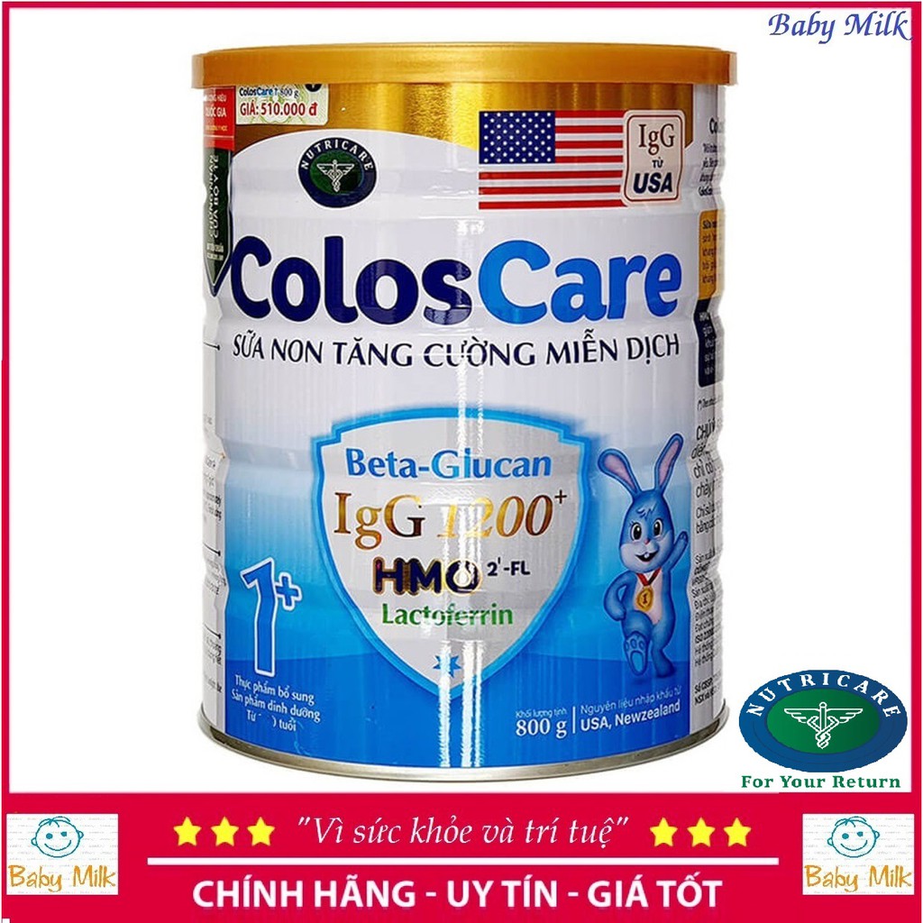 Sữa non ColosCare 1+ 800g