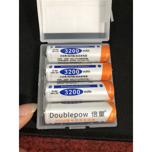 Pin xạc AA dung lượng 3200mah,giá 1  viên pin