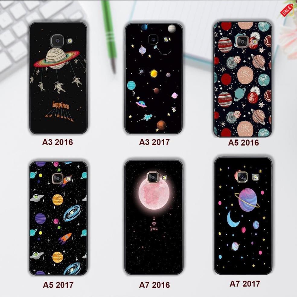 Ốp SAMSUNG GALAXY A3-A5 A7-2016-2017 in hình VŨ TRỤ