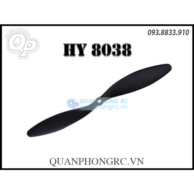 Cánh HY 8038 EP 8x3.8 Slow Fly Propeller (1 Cái)