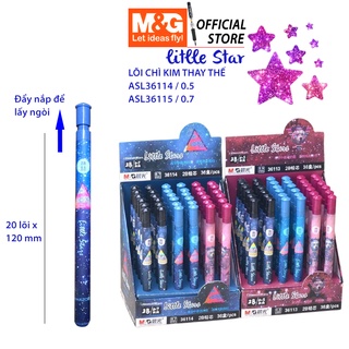 Ruột chì kim thay thế 2B nét 0.5 và 0.7 chất lượng giá tốt, ngòi chì dài sáng mịn không dễ gãy