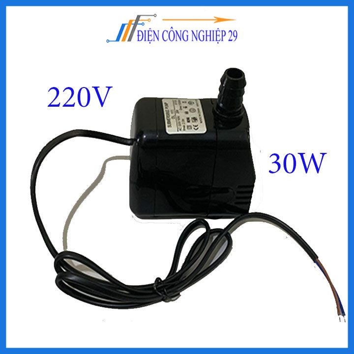 Bơm chìm mini 4W 8W 13w 16W 18W20W 25W 30wW- 220V quạt điều hoà hơi nước - bể cá thủy cảnh - hòn non bộ - thác nước