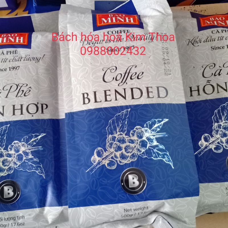 Cà phê rang xay Chữ B - Bảo Minh- Bịch 500gr