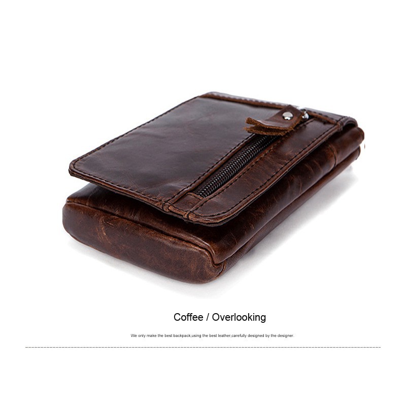 Túi da đeo thắt lưng đựng điện thoại cho nam