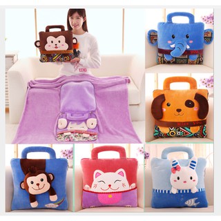 Mền gối 2 trong 1 hình thú