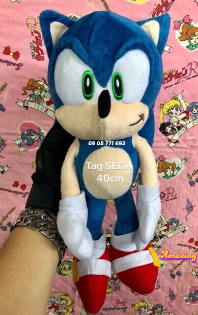 Thú bông nhím siêu tốc Sonic 42cm