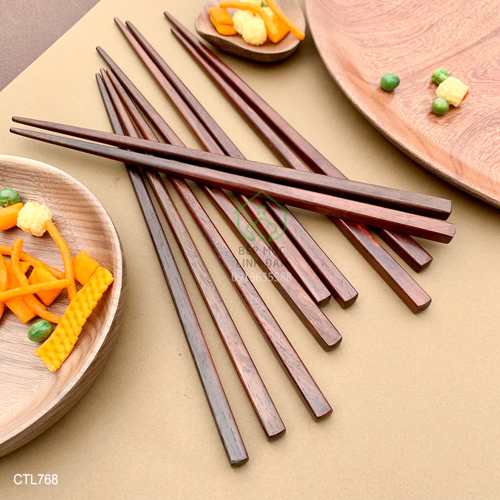 Đũa Gỗ Trắc Xuất Nhật Dành Cho Trẻ Em HAHANCO