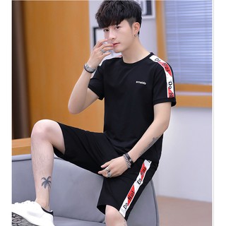 [video thật] Set bộ thể thao nam cao cấp TT04