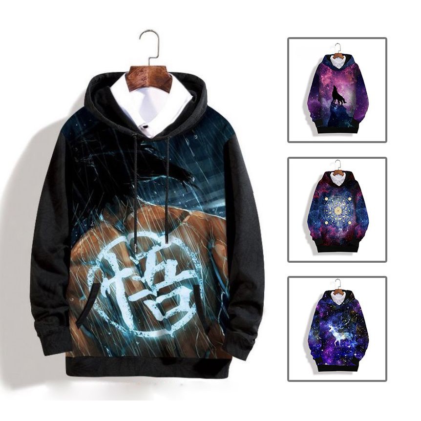ÁO KHOÁC HOODIE NAM NỮ UNISEX NAM NỮ IN 3D CHỮ THẬP