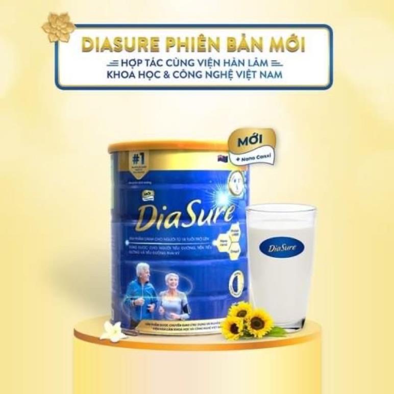 Sữa non DIASURE giúp bổ sung Cano canxi , ngăn ngừa biến chứng tiểu đường