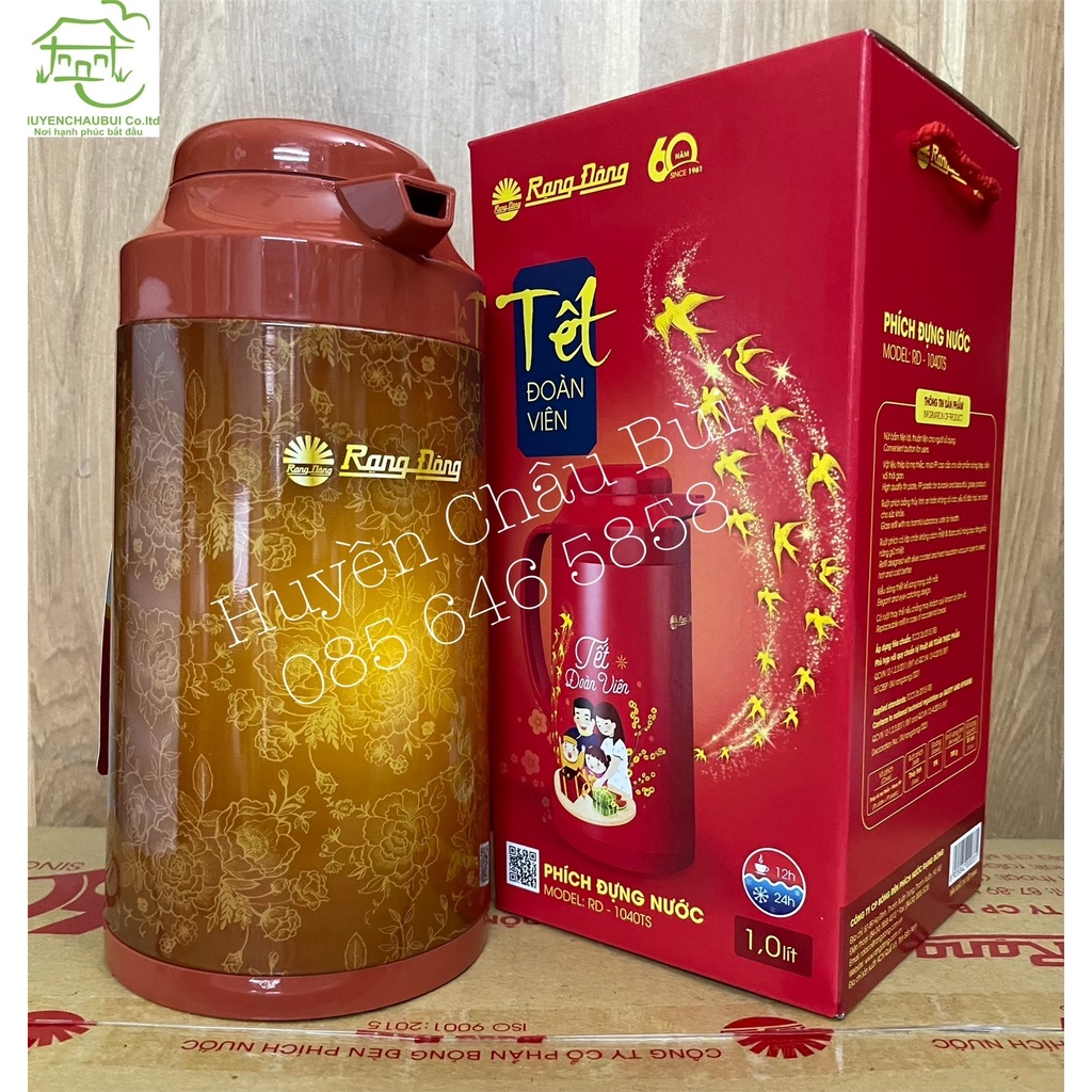 Phích nước Rạng Đông 1 Lít - Quà tặng Tết