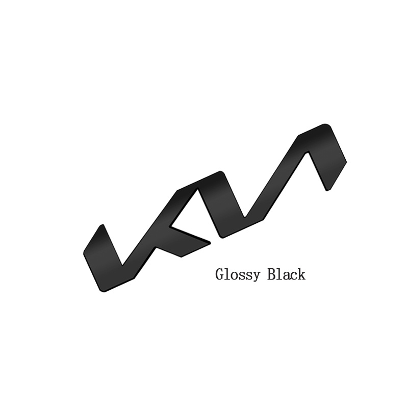 Logo Xe KIA Mẫu Mới Dán Trang Trí Đầu Và Đuôi Xe Ô Tô