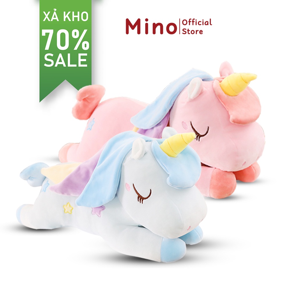 Gấu Bông Gối Ôm Ngựa Pony Cao Cấp Mino TH27