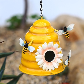 Tổ chim bằng sắt trang trí sân vườn