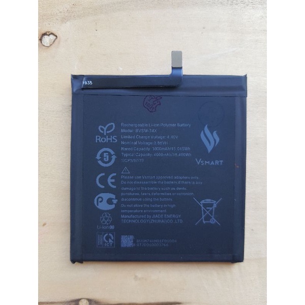 Vsmart Aris , mã pin BVSM-74X