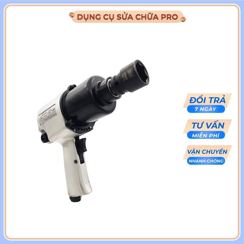 Súng bắn bulong 1/2'' kusaki KG18P, máy siết bulong hơi 2 búa, Kako Store