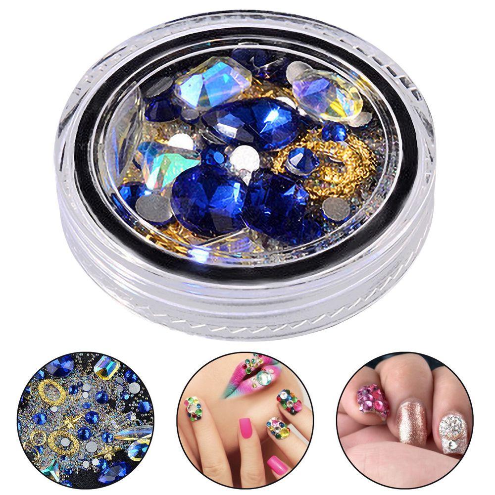 MOCHO Hạt Đá Giọt Nước 3D Đính Móng Nghệ Thuật