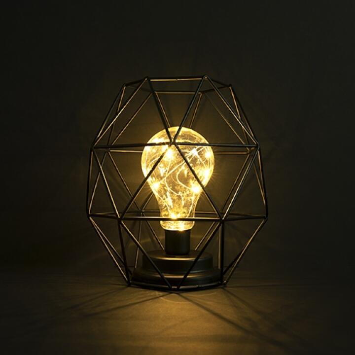 Đèn Trang Trí ARTBOX Hàn Quốc Hình Khối Bằng Thép Màu Đen