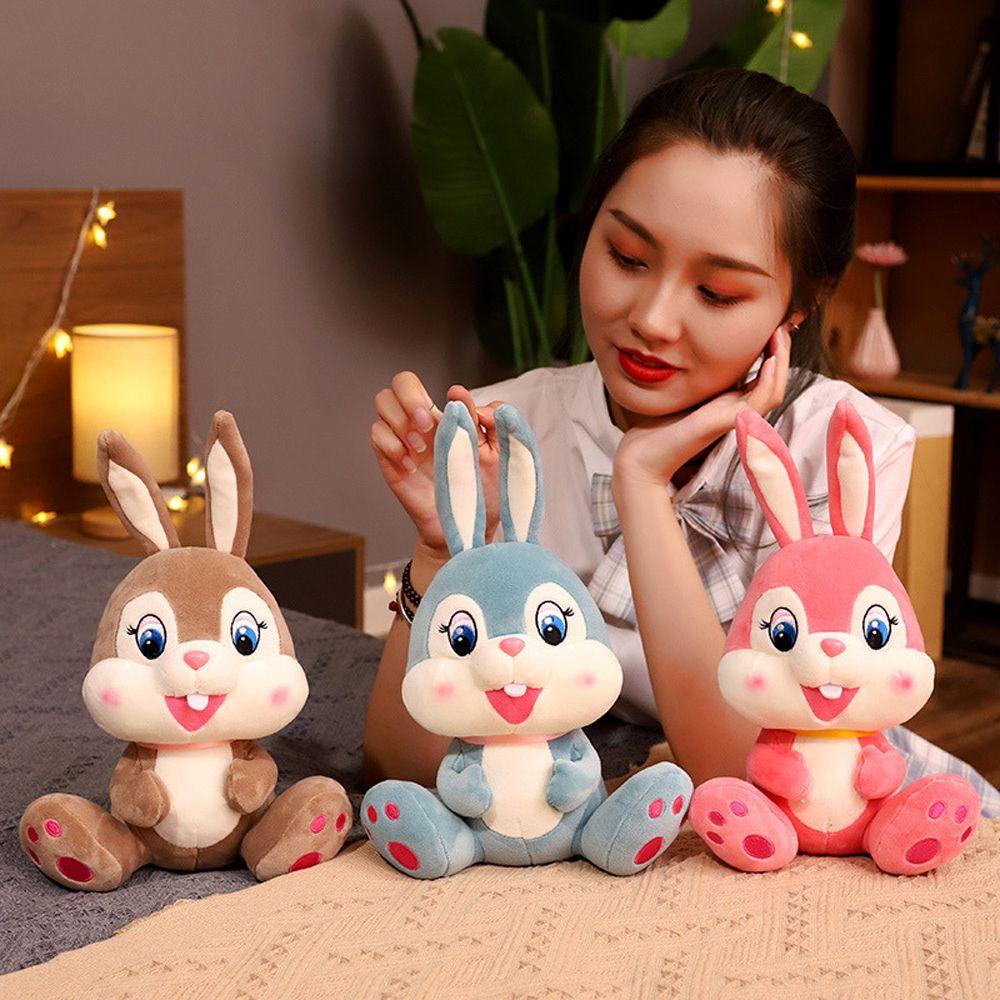 ANEMONE Thỏ Nhồi Bông 30 / 45 / 55CM Mềm Mại Xinh Xắn