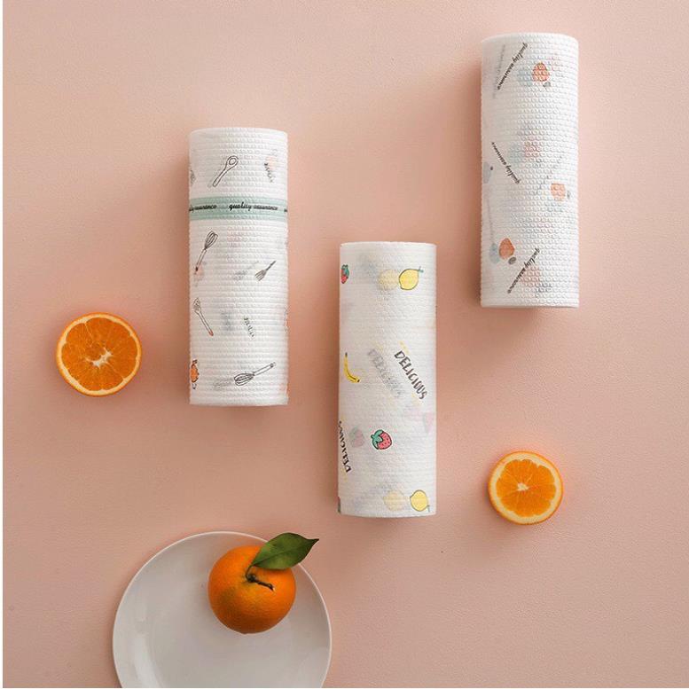 Giấy Lau Đa Năng Khăn Lau Bếp Lau Tay Có Thể Giặt Được Kích Thước 20 - 25 Cm