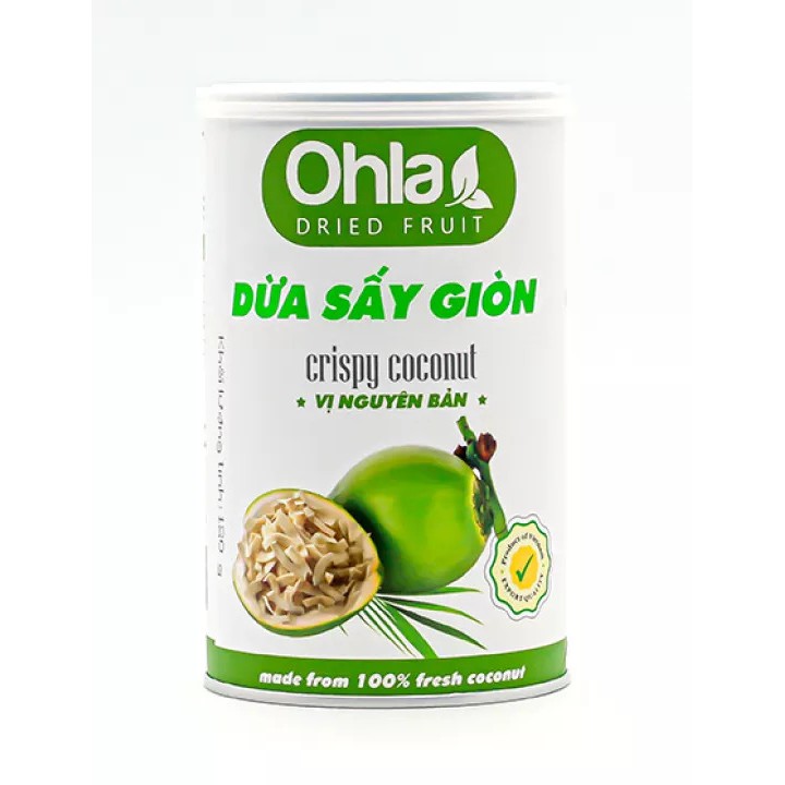 Dừa sấy giòn Ohla 120g