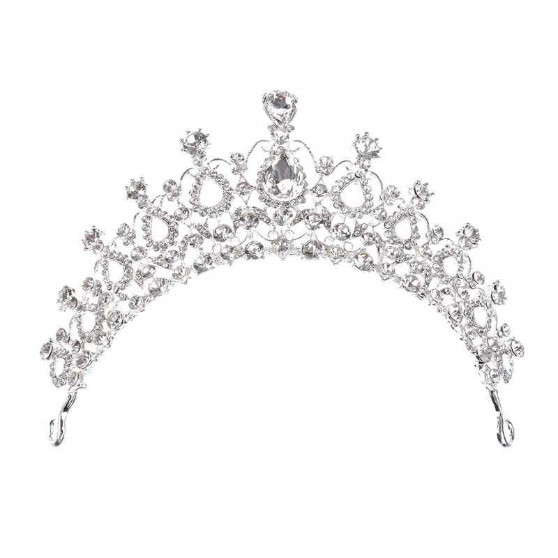 Cài Tóc Hình Vương Miện Đính Đá Thời Trang Cho Nữ