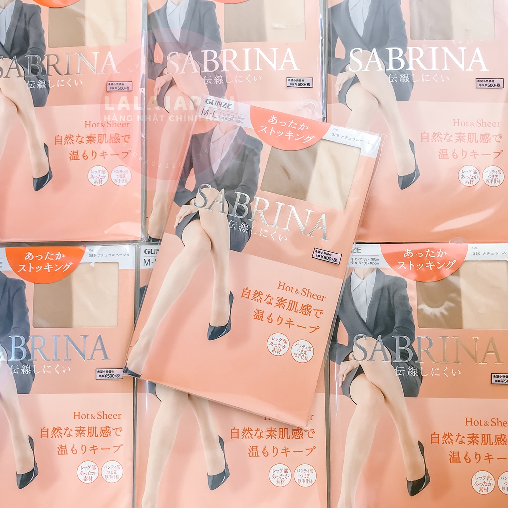 [Bill Nhật] Vớ da Sabrina Nhật Bản, quần tất siêu dai giúp thon chân và che khuyết điểm