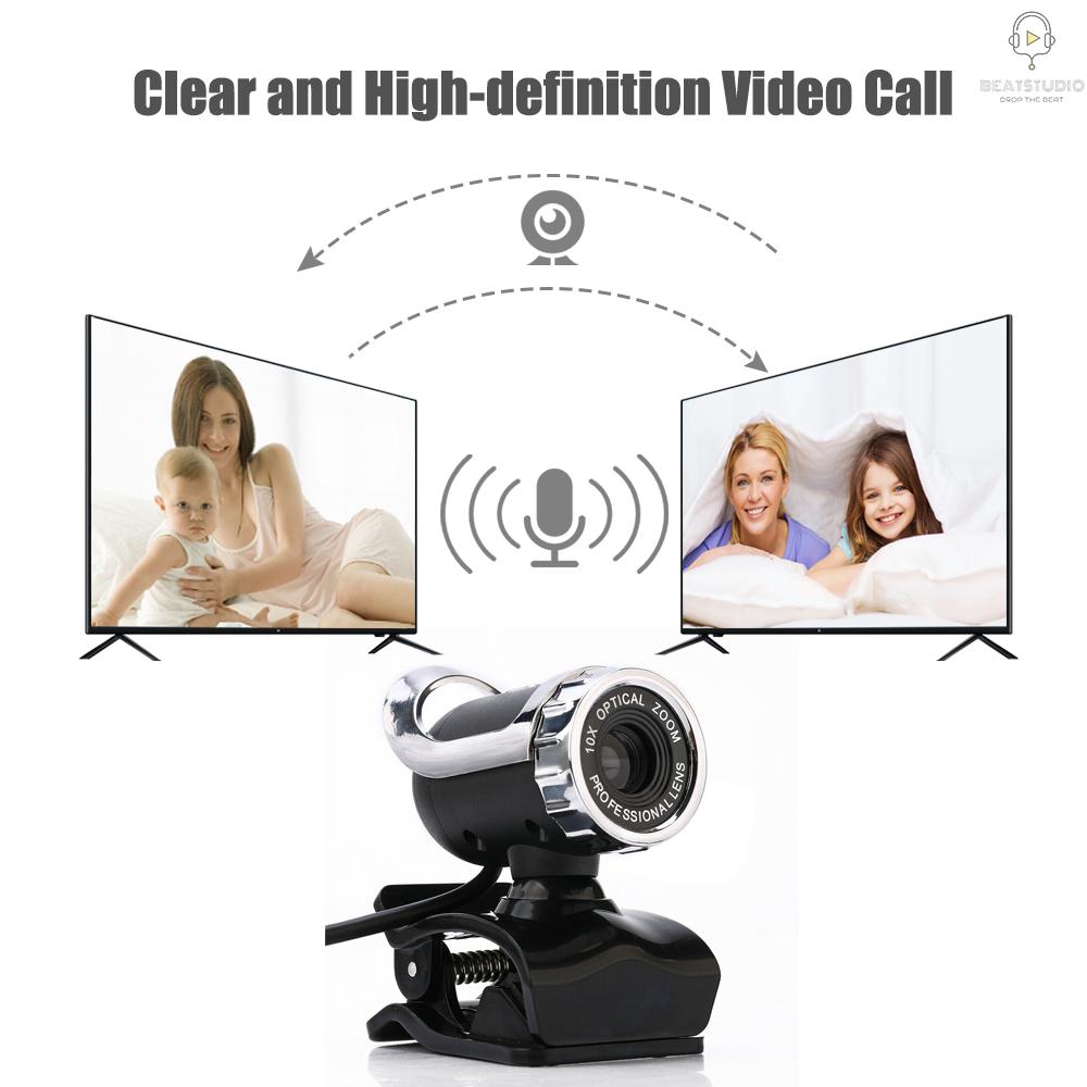 Webcam Usb 2.0 Xoay 360 Độ Bs 480p Cho Máy Tính | BigBuy360 - bigbuy360.vn
