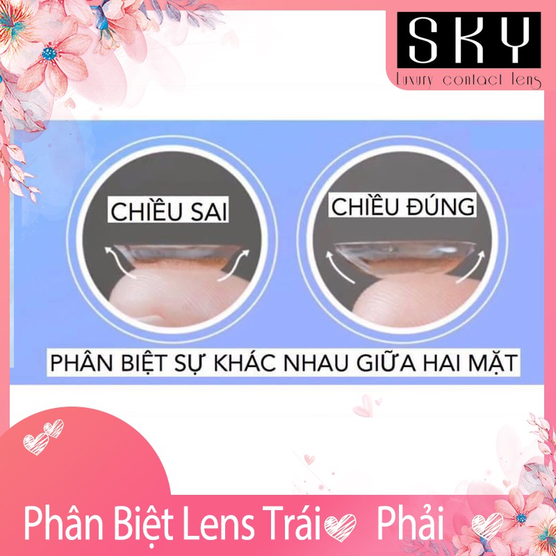 {Cận Lệch độ}- Lens Hàn trong suốt ( Giá 1 Chiếc)