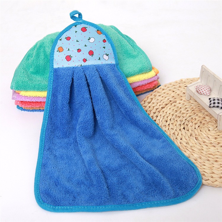 Khăn Lau Tay Có Quai Treo Tường Các Màu