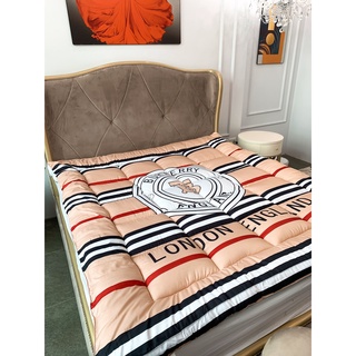 Tấm làm mềm đệm - Topper thương hiệu dày 8cm vải cotton Hàn, ruột bông tấm sẵn hàng