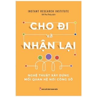 Sách: cho đi và nhận lại