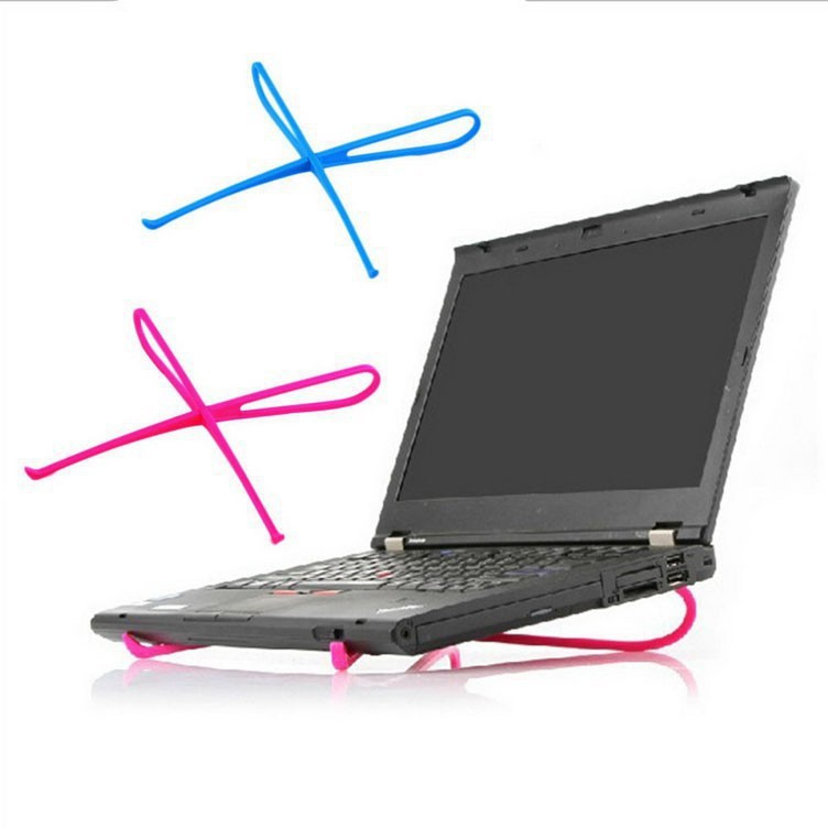 [FREESHIP] KỆ LAPTOP CHỮ X VÀ BỘ 4 NÚT CHỐNG NÓNG LAPTOP [HCM]