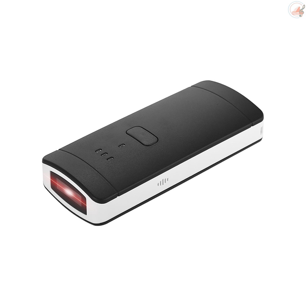 Máy Quét Mã Vạch Cầm Tay Không Dây 1d Kèm Cáp Usb Cho Windows Xp / Win 7 8 10 / Mac / Android / Ios