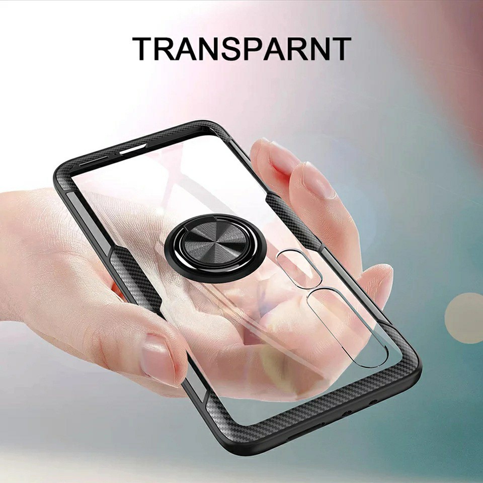 Ốp lưng Xiaomi Mi 10 / Mi 10 Pro / Mi 12 / Mi 12x  chống sốc giá đỡ lưng trong viền màu chống ố vàng