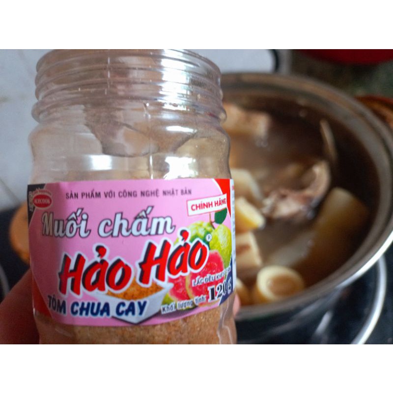 Muối chấm tôm chua cay Hảo Hảo ACECOOK ,Súp mì tôm