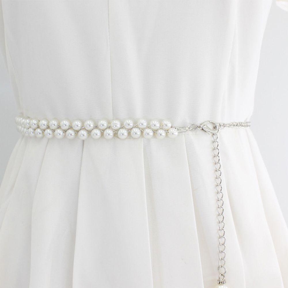 Dây Xích Đeo Hông Đính Hạt Có Thể Điều Chỉnh Độc Đáo Thời Trang Mùa Thu