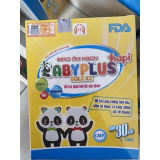 Siro ăn ngon BabyPlus chính hãng🎁 QUÀ SIÊU LỚN🎁 hết  biếng ăn táo bón ăn ngon ngủ ngon