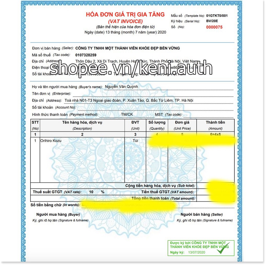 Bột nghệ giải rượu Orihiro Kozu Nhật Bản (túi 20 gói) | BigBuy360 - bigbuy360.vn
