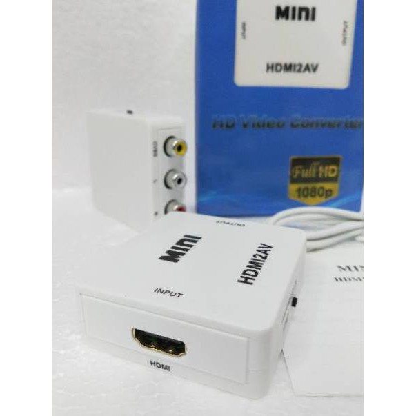 Bộ Chuyển Đổi HDMI2AV / HDMI Sang AV RCA / MINI HDMI2AV
Đầu Chuyển Đổi RCA Chuyên Dụng Tiện Lợi | BigBuy360 - bigbuy360.vn
