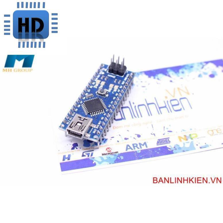 [HD] Kít Arduino Nano 3.0 328 Loại Mini chíp dán CH340