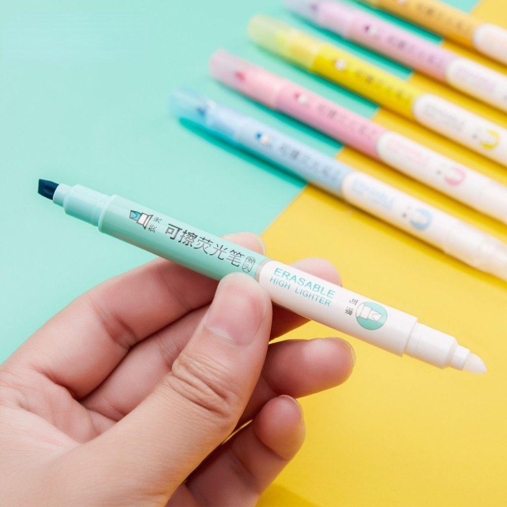 Set 6 Bút Dạ Quang Nhiều Màu Sắc Dùng Cho Học Sinh / Văn Phòng