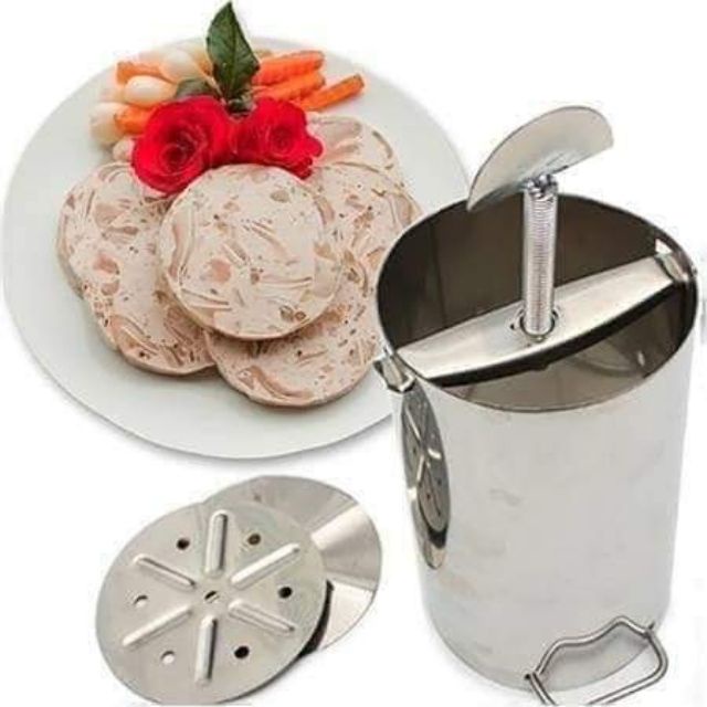Khuôn làm giò chả inox không gỉ bền đẹp